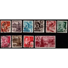 Forskellig motiver. Tyskland. Fransk zone. Baden.